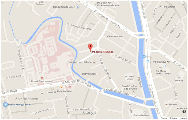 2015-royal-teknindo-map 2015 royal teknindo map HOW TO REACH US